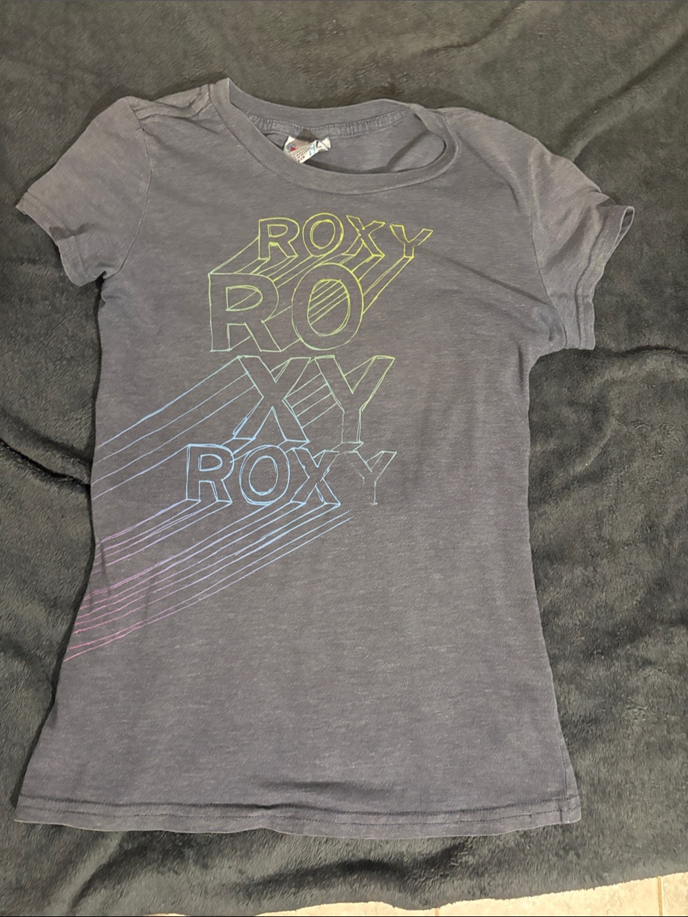 Gray Roxy shirt